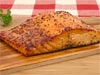 Cedar-Planked Salmon with Hoisin-Mustard Glaze