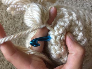 Attaching Tassel