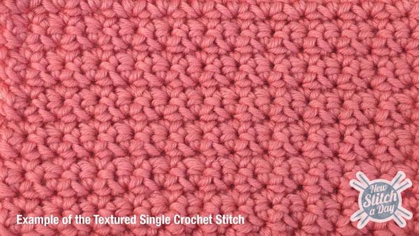 Textured Single Crochet