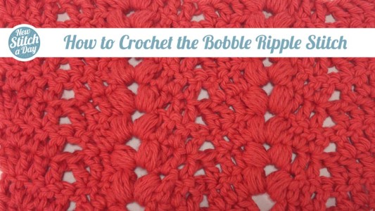 Bobble Ripple Stitch