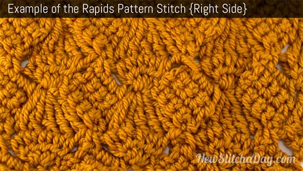 Rapids Pattern Stitch