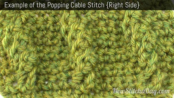 Potting Cable Stitch