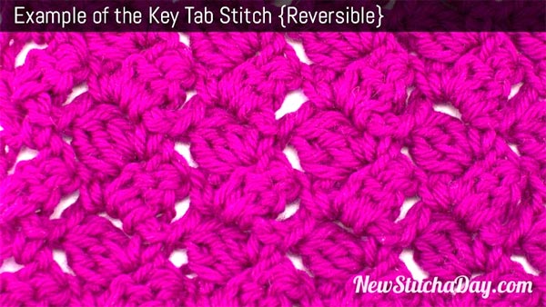 Key Tab Stitch