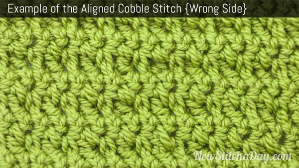 Aligned Cobble Stitch