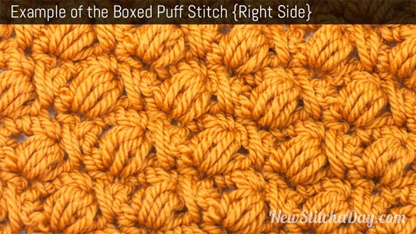 Boxed Puff Stitch