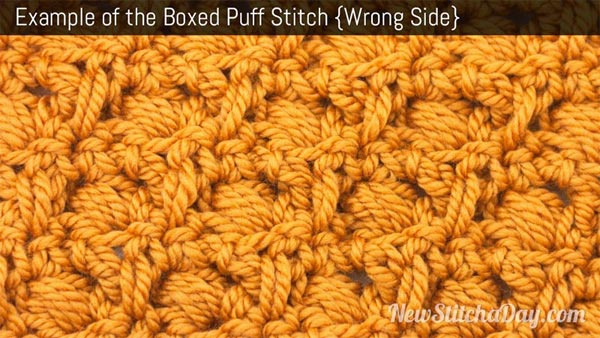 Boxed Puff Stitch