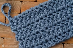 Herringbone Half Double Crochet