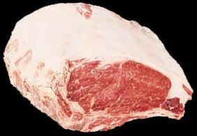 uncooked prime rib roast