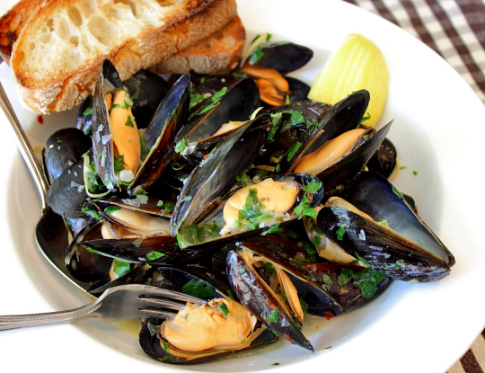 Drunken Mussels